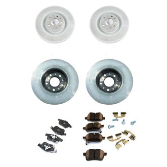 Mopar® - 1-Piece Brake Kit with Semi-Metallic Brake Pads