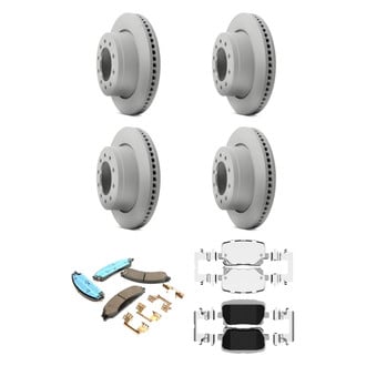 Mopar® - Front and Rear Brake Kit with Semi-Metallic Pads