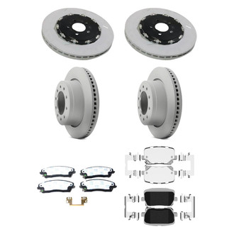 Mopar® - Front and Rear Brake Kit with Semi-Metallic Pads