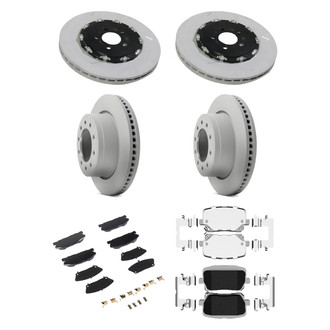 Mopar® - Front and Rear Brake Kit with Semi-Metallic Pads