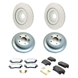 Mopar® - Front and Rear Brake Kit with Semi-Metallic Pads