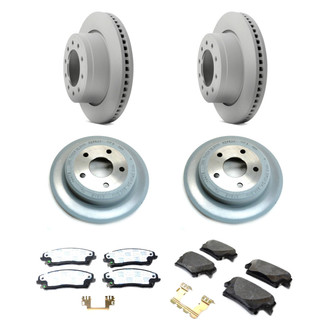 Mopar® - Front and Rear Brake Kit with Semi-Metallic Pads