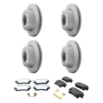 Mopar® - Front and Rear Brake Kit with Semi-Metallic Pads
