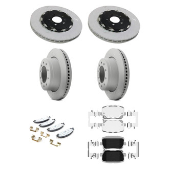 Mopar® - Front and Rear Brake Kit with Semi-Metallic Pads