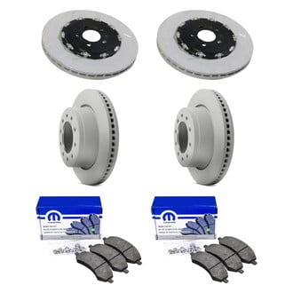 Mopar® - Front and Rear Brake Kit with Semi-Metallic Pads