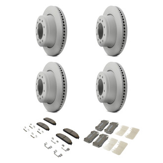 Mopar® - Front and Rear Brake Kit with Semi-Metallic Pads