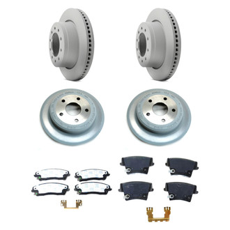Mopar® - Front and Rear Brake Kit with Semi-Metallic Pads
