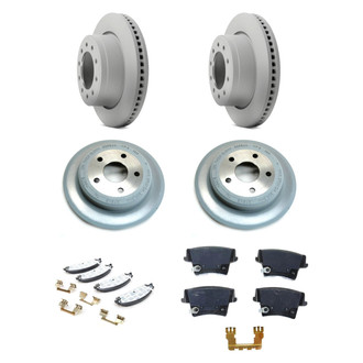 Mopar® - Front and Rear Brake Kit with Semi-Metallic Pads