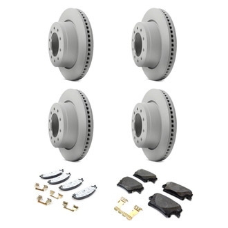 Mopar® - Front and Rear Brake Kit with Semi-Metallic Pads