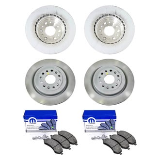 Mopar® - 1-Piece Brake Kit with Semi-Metallic Brake Pads