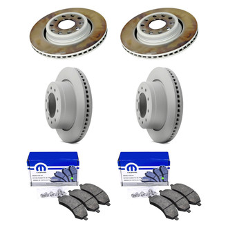 Mopar® - Brake Kit with Semi-Metallic Pads