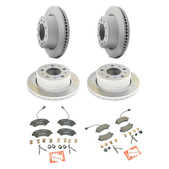 Mopar® - Front and Rear Brake Kit with Semi-Metallic Pads