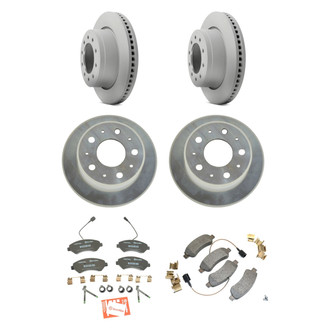 Mopar® - Front and Rear Brake Kit with Semi-Metallic Pads