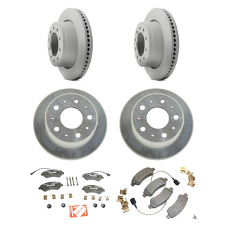 Mopar® - Front and Rear Brake Kit with Semi-Metallic Pads