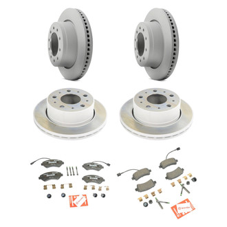 Mopar® - Front and Rear Brake Kit with Semi-Metallic Pads