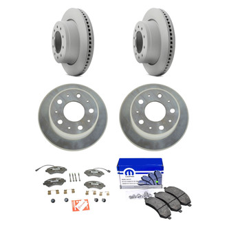 Mopar® - Front and Rear Brake Kit with Semi-Metallic Pads