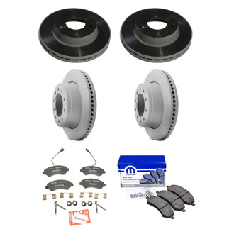 Mopar® - Front and Rear Brake Kit with Semi-Metallic Pads