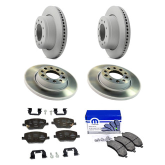 Mopar® - Front and Rear Brake Kit with Semi-Metallic Pads