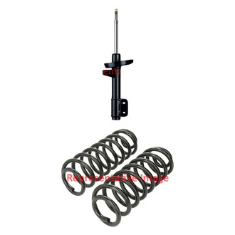 Mopar® - Rear Driver or Passenger Side Shock Absorber and Coil Springs Kit