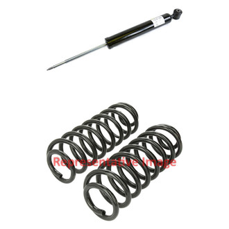 Mopar® - Rear Driver or Passenger Side Shock Absorber and Coil Springs Kit