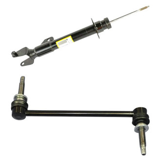 Mopar® - Front Driver Side Shock Absorber and Stabilizer Bar Link Kit