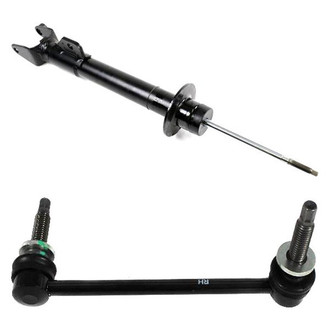 Mopar® - Front Passenger Side Shock Absorber and Stabilizer Bar Link Kit