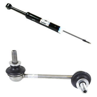 Mopar® - Rear Passenger Side Shock Absorber and Stabilizer Bar Link Kit