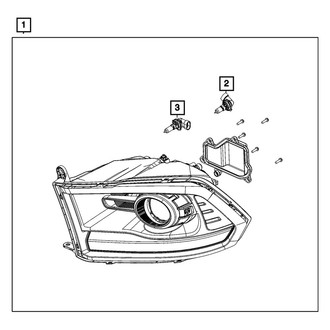 Mopar® - Headlamp Bulb