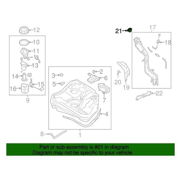 Mopar® - Fuel Pump Cap