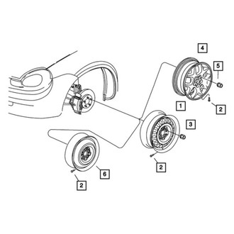 Mopar® - Factory Wheel