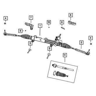 Mopar® - Rack and Pinion Gear