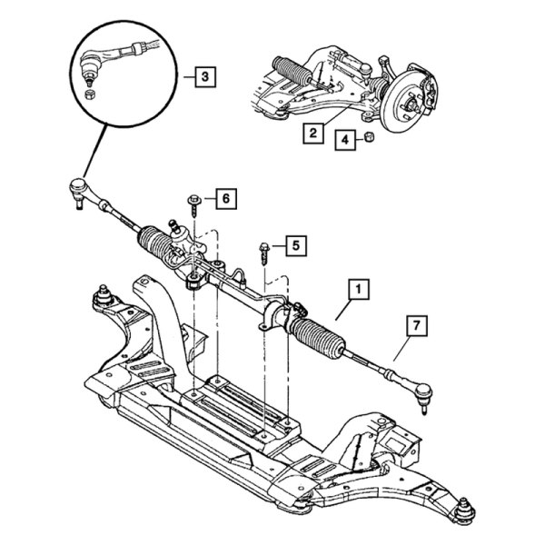 Mopar® - Rack and Pinion Gear