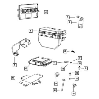 Mopar® R5150631AB - Engine Control Module