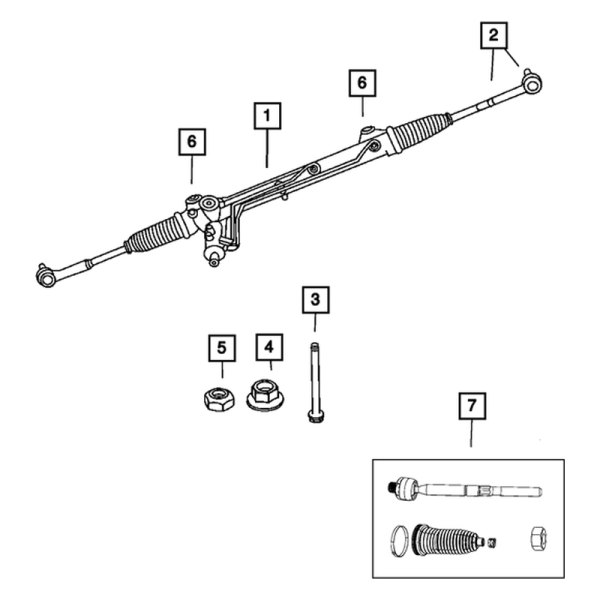 Mopar® - Rack and Pinion Gear