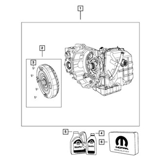 Mopar® - Remanufactured Automatic Transmission Assembly