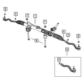 Jeep OE - Rack and Pinion Assembly