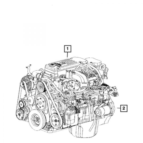 Mopar® - Complete Engine