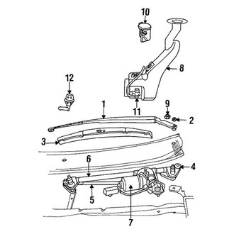 Mopar® - Windshield Wiper Motor