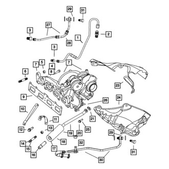 Chrysler OE - Turbocharger