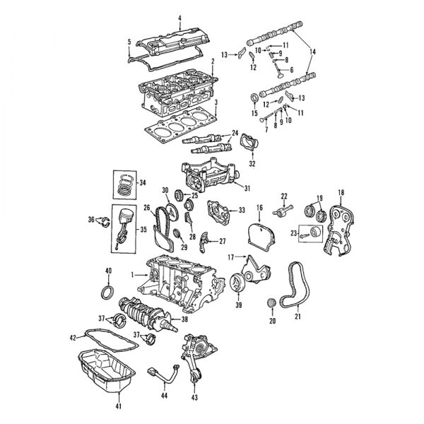 Mopar® - Short Block Crate Engine