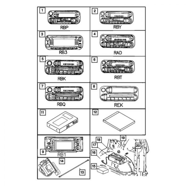 Mopar® - CD Changer