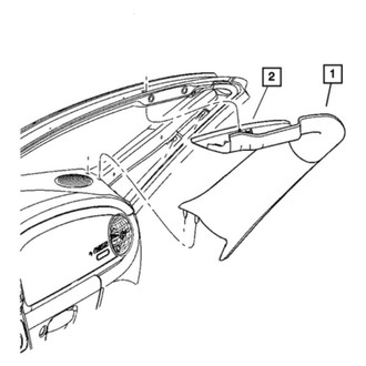 Mopar® - Body A-Pillar Trim Panel