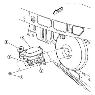 Mopar® - Brake Master Cylinder Reservoir