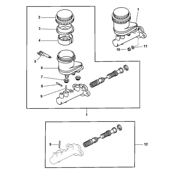 Mopar® - Brake Master Cylinder Reservoir Cap
