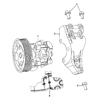 Mopar® - Power Steering Pump Bracket