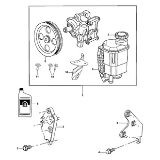 Mopar® - New Power Steering Pump