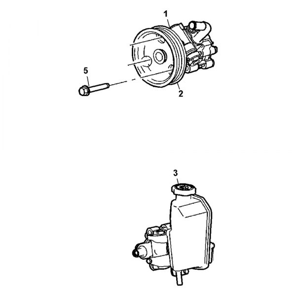 Mopar® - Remanufactured Power Steering Pump Kit