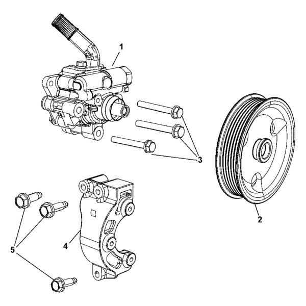 Mopar® - Remanufactured Power Steering Pump