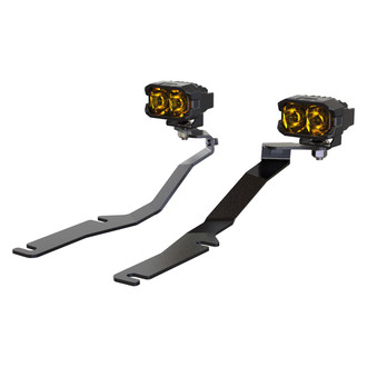 Morimoto® - Hood Ditch Mounted 2Banger HXB Drift 2x24W LED Light Kit