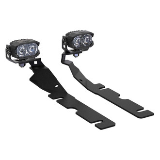 Morimoto® - A-Pillar Mounted 2Banger HXB 2x24W Combo Beam LED Light Kit